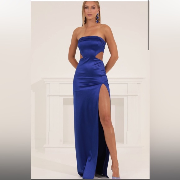 Lucy in the Sky Dresses Blue Prom Dress Poshmark